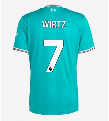 Liverpool Florian Wirtz #7 Tredjetrøje 2025-26 Kortærmet